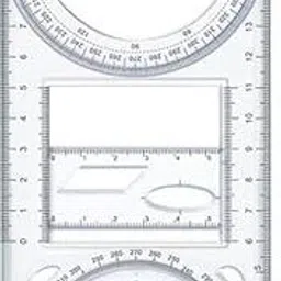jiyancreation Multifunction Geometric Ruler for School Student Ruler-picture-23