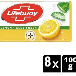lifebuoy Lemon Aloe Fresh Soap image 1