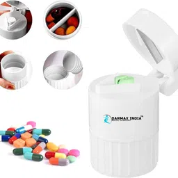 darmax india 4-in-1 Pill Cutter, Crusher DI-PCC01 Manual Pill Organizer image 2
