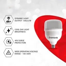 cromonik 35 W Inverter Round B22 D LED Bulb image 3