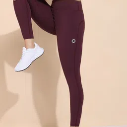 barbora Solid Women Maroon Tights-picture-23