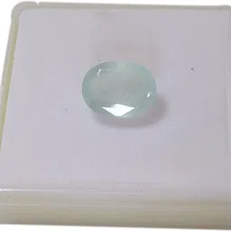 Sahiba Gems Grey Cut Natural Aquamarine Gemstone image 2