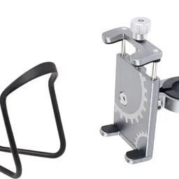 Bicycle Aluminium Bottle Cage & Mobile Holder Combo Durable Bottle Cage & Bicycle Phone Holder-image-84