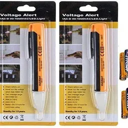balrama 2pc Combo Voltage Alert Pen 90~1000v Non-Contact Voltage Tester Continuity Teste Analog Multimeter image 1