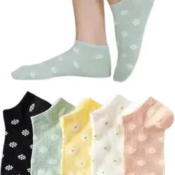 bahuzo Women Floral Print Low Cut, Ankle Length-picture-21