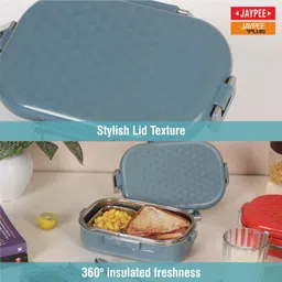 jaypee plus Snapsteel 1 Containers Lunch Box image 4