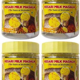 dharmasut by dharmasut High Quality Badam Milk Masala Powder 80g | Kesari Milk Masala (20g*Pack of 4)-picture-26