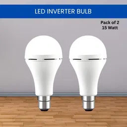 yaroh 15W Rechargeable Emergency Inverter LED Bulb, Upto 4 Hours Battery For HomeQX414 4 hrs Bulb Emergency Light-picture-38