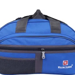 40 L Hand Duffel Bag - Light Weight Stylish Travel Duffel Luggage - Blue - Regular Capacity-image-56