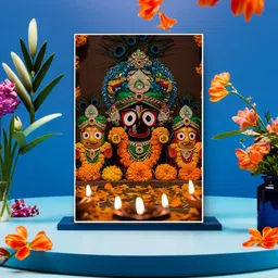 art recall jagannath poster Photographic Paper image 2