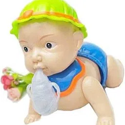 mahi zone Best The Best Runing and Weeping Baby Crawling Toy A6 for little babies.-picture-14