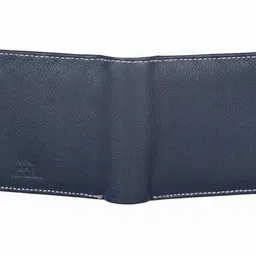 aboost Men Casual, Formal, Evening/Party, Travel, Trendy Blue Genuine Leather RFID Wallet image 4