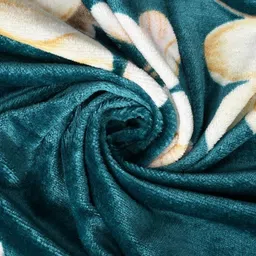 moonroof Woolen King Fitted (Elastic) 354 TC Printed Bedsheet image 2