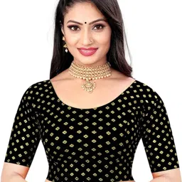 priyanka traders Round Neck Women Blouse-picture-19