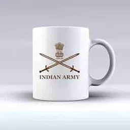 Army Motivational Quote Printed White Ceramic Coffee Ceramic Coffee Mug-image-2