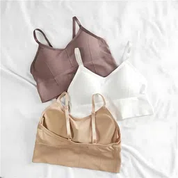 jetveli Pack of 3 Women Everyday Lightly Padded Bra-picture-26