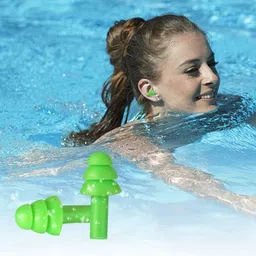 jmaes Soft Silicone Noise Reduction Ear Plugs for Sleeping, Meditation Combo Pack of 4 Ear Plug image 3