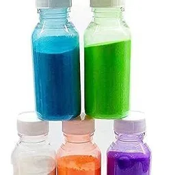 lukaya fashion Pack of 10 Rangoli Powder image 2