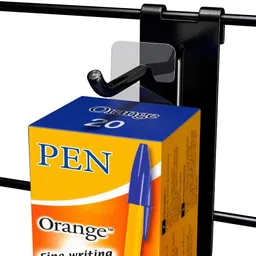 kostun Plastic with Adhesive Label Holder, and White, Retail Price Tag Hanger Car Coat Hanger image 3