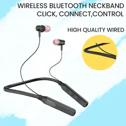 frony Lady Neckband Bluetooth Headphone With 100hs Playtime, Rich Music ExperienceB437 Bluetooth Headset image 2