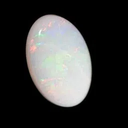 sidhgems 10.25 Ratti Natural Original White Opal (Austalian) Rashi Ratan for Astrology Opal Stone image 1