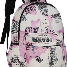 cluci Small 3 L Backpack Print Backpack - Spacious and Stylish School Bag for Men and Women image 3