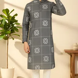 rigo Men Embroidered Pure Cotton Ethnic Dress-picture-15