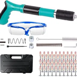 kashthbhanjan Portable Mini Nail Shooting Machine with 10 Nails Portable Mini Nail Shooting Machine with 10 Nails, Nail Wall Fixing Tool Corded Fuel Nailer image 1