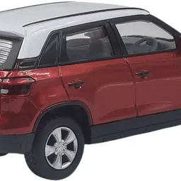 shree jee MARUTI BREZZA SUV CAR TOY (MULTICOLOUR) WITH PULL BACK ACTION TOY image 5