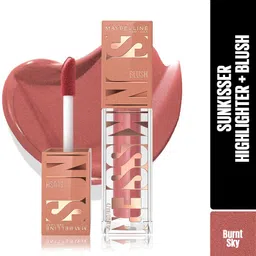 maybelline new york Sunkisser Highlighter + Blush, 12H Wear, Burnt Sky image 1