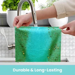 dr.vs Premium Microfiber Removable Rag | Reusable, Ultra Absorbent(2 Box) Wet and Dry Microfiber Cleaning Cloth image 4