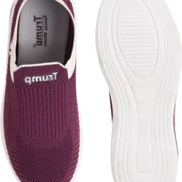 trump Women’s Comfortable PU Slip-On Casual Canvas Shoes For Women image 5