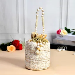 kuber industries Women Gold Potli image 1