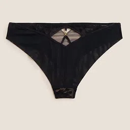 marks & spencer Women Bikini Black Panty image 2