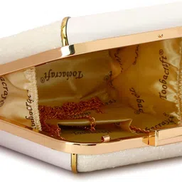 toobacraft Party White, Multicolor Clutch image 4