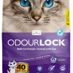 Intersand Bentonite Cat Litter Clumpable & Easily Scoopable Lavender Field 12Kg Pet Litter Tray Refill-image-30