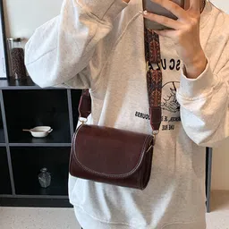 classy women Brown Women Sling Bag Stylish Slingbag for Girls and Women |Makeup Bags-picture-26