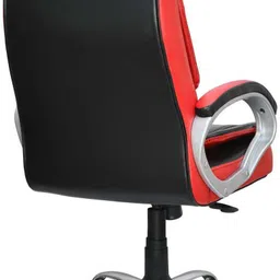 nilkamal Kyoto Leatherette Office Adjustable Arm Chair image 5