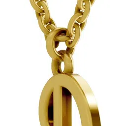 sparq Certified Lab Grown Diamond & BIS Hallmark Pendant With Chain Gold-plated Sterling Silver image 2