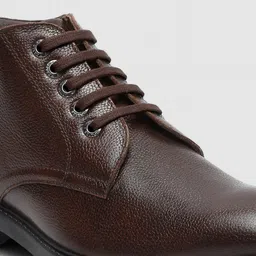 louis stitch High Ankle Chukka Boots For Men | Italian Leather Hiking Biking Shoes (BTWBNDBB) Boots For Men image 5