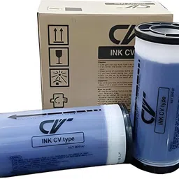 Haedlink CV 3230 BLUE Ink for RISO 3230 Duplicator (CV 3230 BLUE Ink - 2) Blue Ink Toner image 1