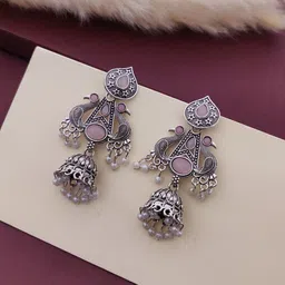 bhanu diam Bestseller Combo Of Earrings Silver Earring Set image 3