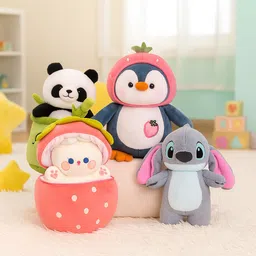 Classic Super Soft Complete Stuffed soft toy Combo of 4 Teddy Bear for kids/Gift - 35 cm-image-3