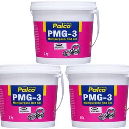 pl super palco PMG-3 Multipurpose Red Gel Grease 3KG NLGI-3 Rust Resistance for Long Lasting Protection Bearing Chassis Grease for Car Bike Chain Lubrication Water Resistant Grease-picture-18