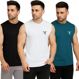 dlaado Pack of 3 Men Vest-picture-21