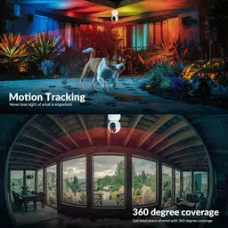 CP PLUS EZ-P21 FULL HD Wi-Fi PT Indoor Camera with 2 Way Talk & Full Color Night Vision Security Camera image 5