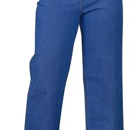 zorcy Women Straight Fit High Rise Dark Blue Jeans-picture-33