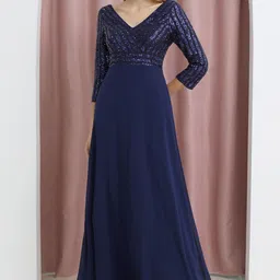 tadkeshvar Women Maxi Maroon Full Length Dress-picture-24