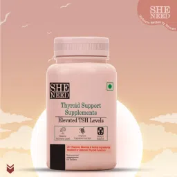 SheNeed Thyroid support supplement |Boosts Metabolism– 60 Tablets image 4
