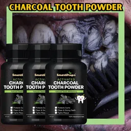 smartdrops Activated Charcoal Teeth Whitening Powder - Removes Coffee & Tea Stains Teeth Whitening Kit-picture-21